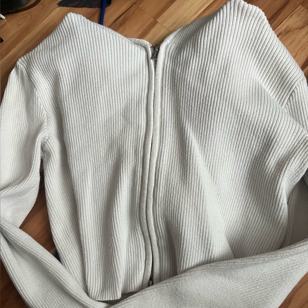 White Arden hoodie